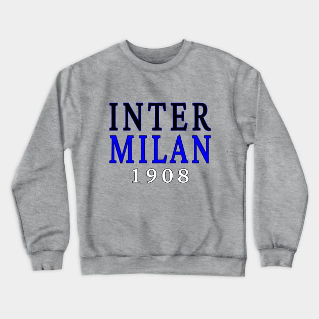 Inter Milan italy Classic Crewneck Sweatshirt by Medo Creations